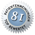 PATIENTENMEINUNGEN TOP BEWERTET 81